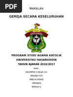 Download Makalah gereja katolik secara menyeluruh by Melyani Tuti SN328975185 doc pdf
