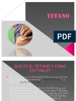 Diapositiva Tetano