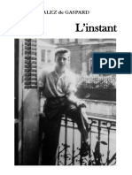 Ebook Pierre Gonzalez de Gaspard - L'instant