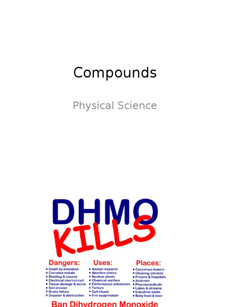Compounds | PDF