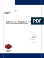 Taller 1 Aspectos Legales Aduaneros PDF