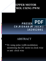 Stepper Motor Control Using PWM Technique