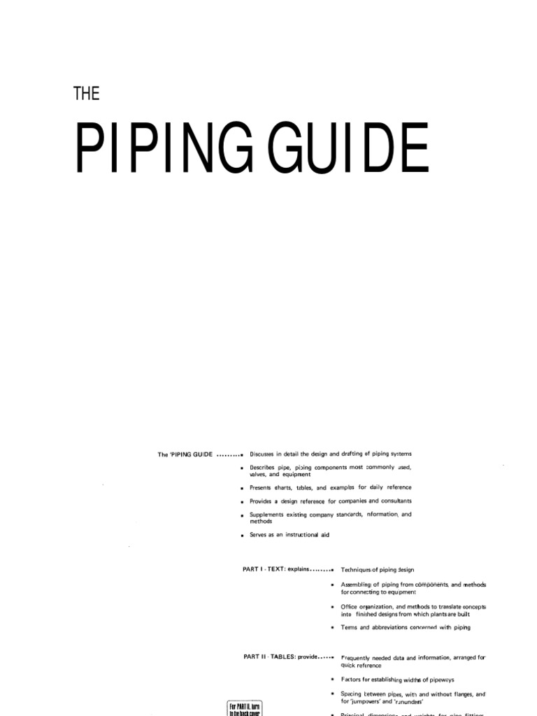 The Piping Guide Part 1 PDF | PDF