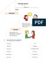 Conociendo Personas (Español)