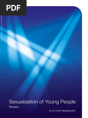 Sexualisation Young People Pdf Violence Gender Role