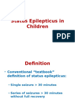 Status Epilepticus in Children