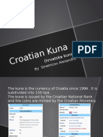 Croatia's Kuna Currency History