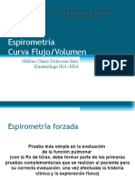 Espirometría y curvas F/V