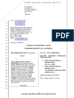 Marlowe vs. City and County of SF + SFPD - Second Amended Complaint