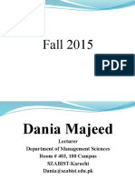 Dania - 22 - 12363 - 1-Lecture 10 Future Value of Annuities-Fall 2015