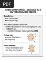 What Does Electric Flux Through A Closed Surface Tell Us