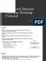 Enhanced Interior Gateway Routing Protocol: Kmar Thaalbi Kmar - Thaalbi@tek-Up - de