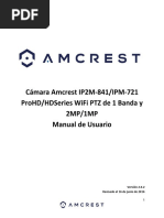 Manual de Usuario Para Cámara Amcrest IP2M-841B_IPM-721 - Español