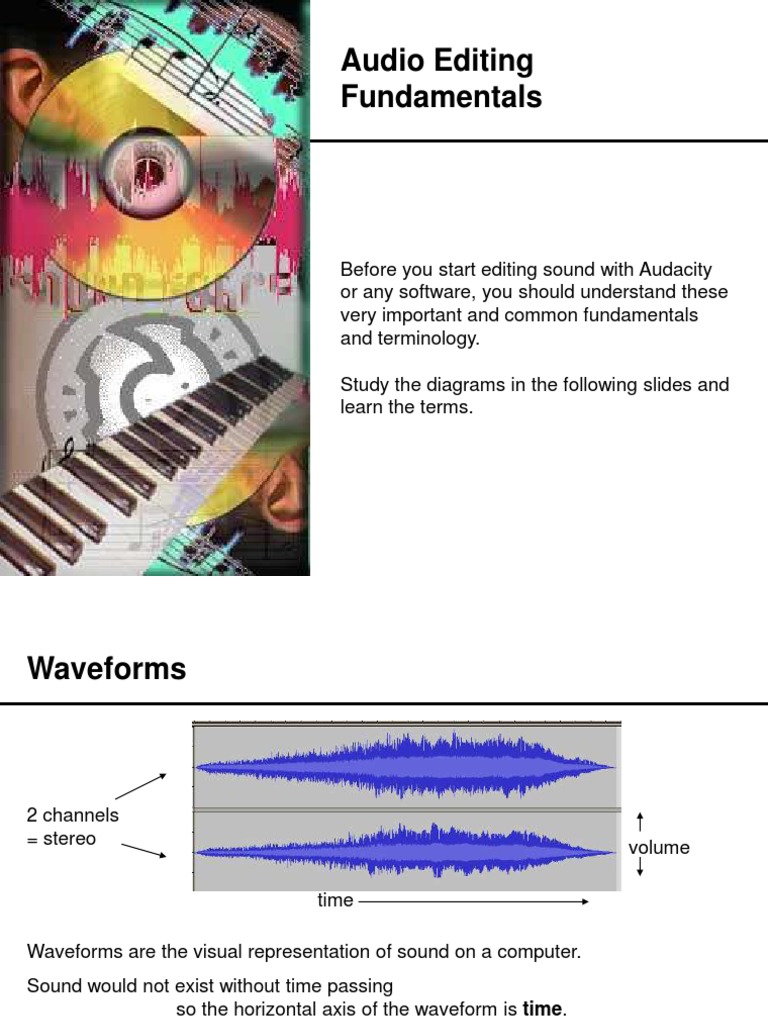 Audio Editing Fundamentals 2010 | PDF | Signal Processing | Sound ...