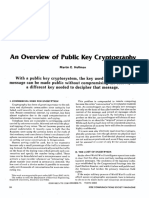 Of Public Key Cryptography