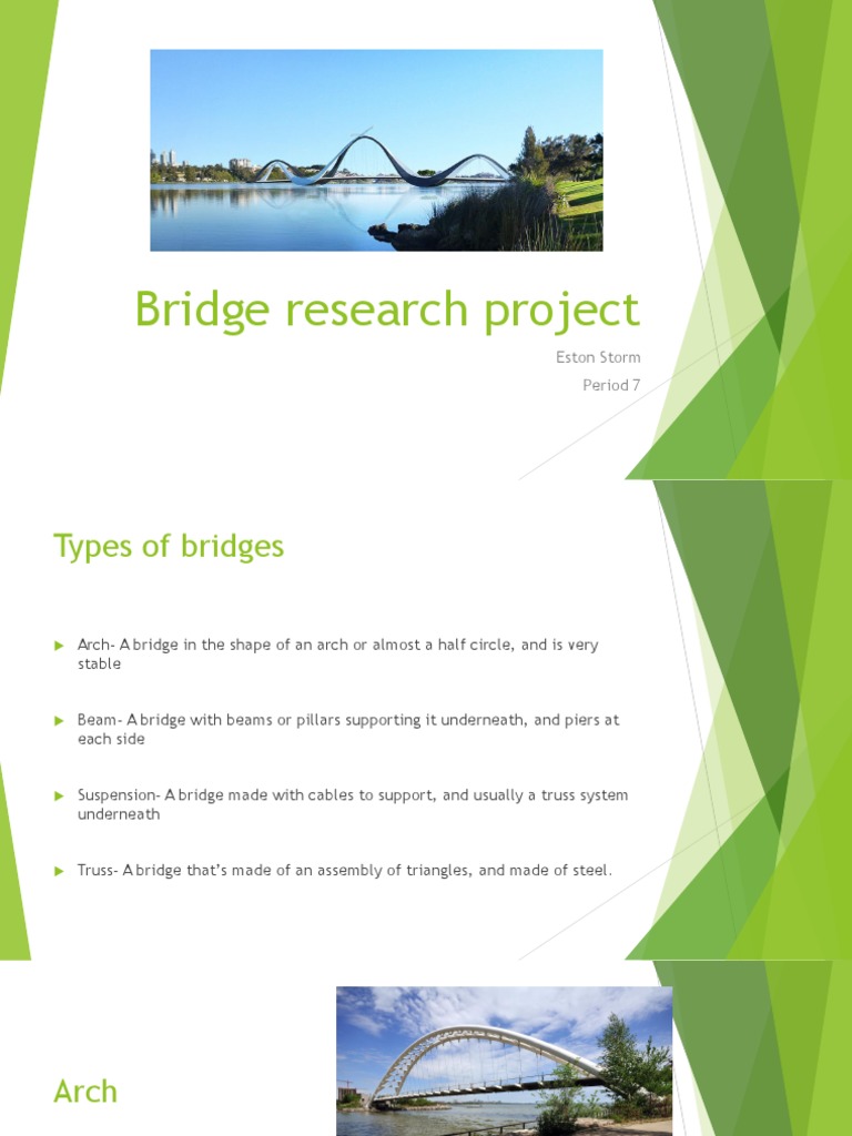 bridge research project pdf