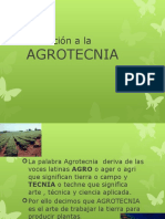 Introducción A La Agrotecnia