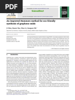 An Improved Hummers Method for Eco-friendly Synthesis of Graphene Oxide