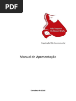 Manual Apresentação - 'Não Troquem Os Nossos Bebés" (ONG)
