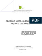 Relatório Referente À Controladores Pid Fuzzy PDF