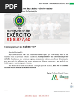 Plano de Estudo Exercito