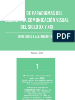 Cambio de Paradigmas Del Diseño y La Comunicación Visual Del Siglo XX y XXI