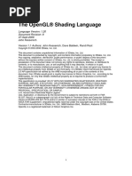 The OpenGL Shading Language