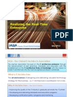 Realizing The Real-Time Enterprise by Ben Van Der Merwe