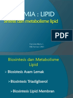 Biokimia Biosintesis Lipid PDF