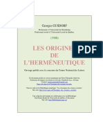 GUSDORF, Georges - Les origines de l’herméneutique.pdf