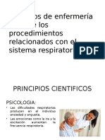 Cuidados Basicos de Enfermeria en Patologias Del Sistema Respiratorio