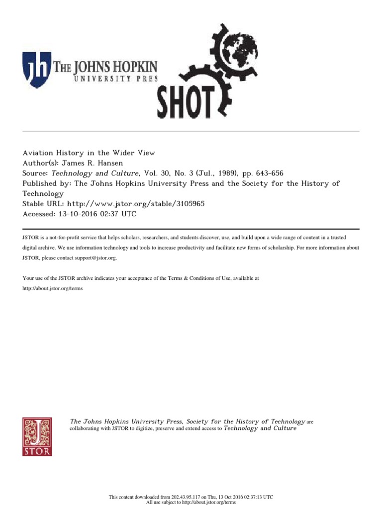 Aviation History PDF Aerodynamics Flight