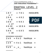 Buku Matematika Level 2