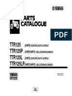 Yamaha Ttr125 Parts Catalogue