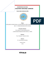 Inteligencia Emocional e Inteligencia Logco Matematico