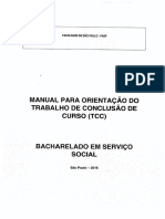 Manual para elaboração de TCC - UNIESP