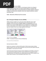 Non Orthogonal Multiple Access (NOMA) : filtered-OFDM (-)