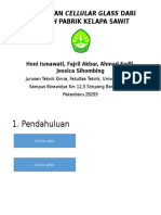 Pembuatan Cellular Glass Dari Fly Ash Pabrik Kelapa