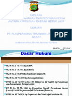 Paparan Sosialisasi Mou PLN