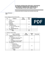 Daftar Penilaian Magang Pkg 2016