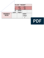 Horario (Externado) 