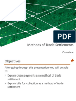 4 Methods of Trade Settlements