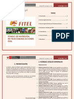 Fondo de invetsión en telecomunicaciones = Normas legales del sector telecomunicaciones