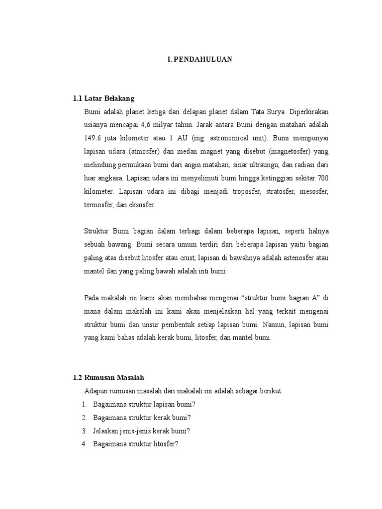 Hubungan Manusia Dan Lingkungan Akibat Dinamika Litosfera