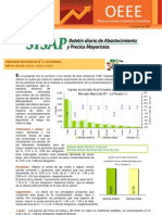 Precios de 11 de Junio de 2010