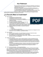 La Escuela Mata La Creatividad Ken Robinson