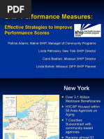 SHIP Performance Measures