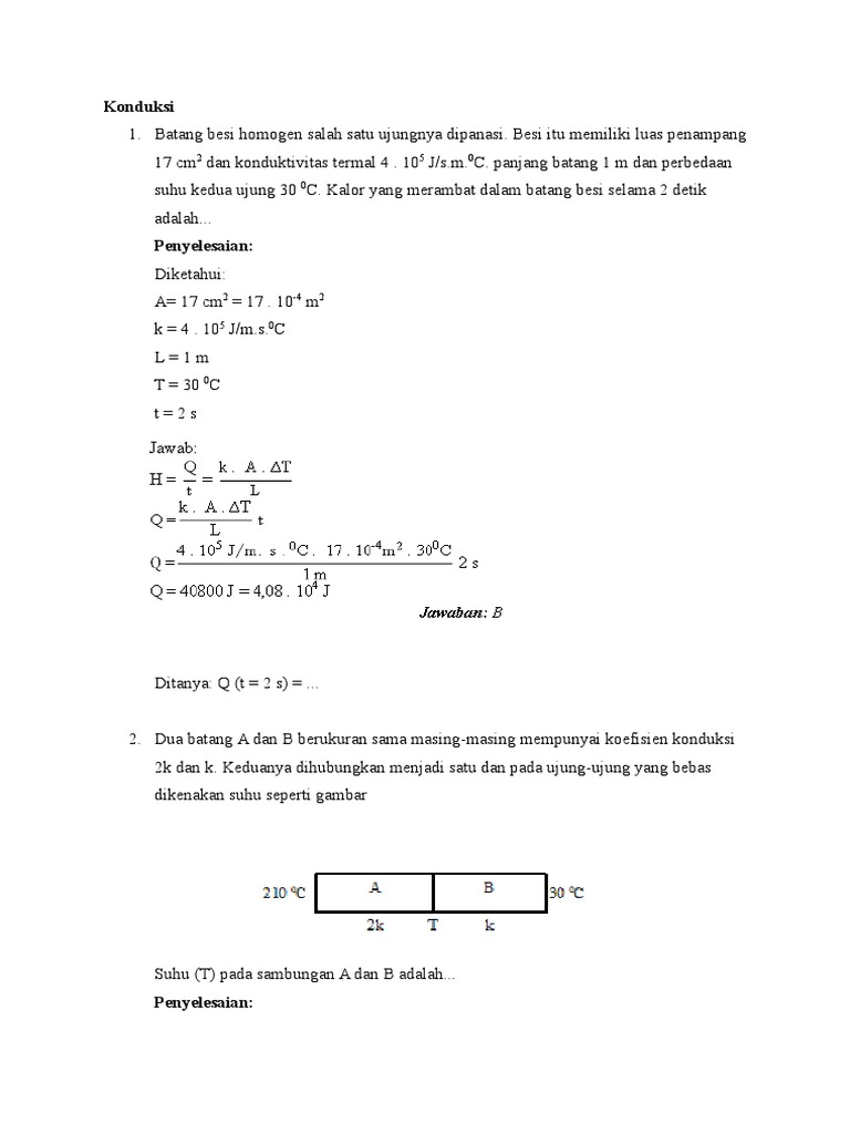 contoh soal essay fisika