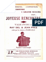 Sheets-Ray Del & Jean Prez - Joyeuse Rencontre (Valse Swing)