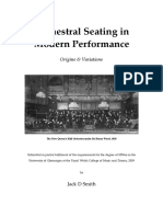 Orchestral Seating - JDS 2009